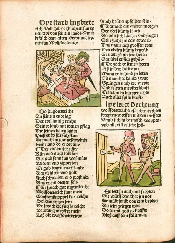 Folio del Augsburger Heldenbuch